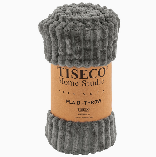 Plaid TISECO Home Studio-RIBBLE microflanelle 130/160 cm